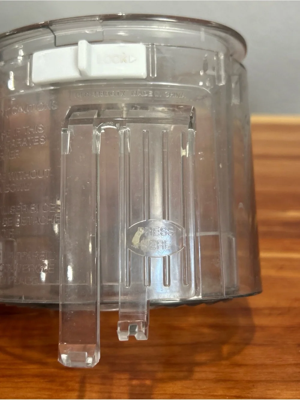 Cuisinart Pro Classic DLC-10S TX Food Processor Chute DLC-118BGTX
